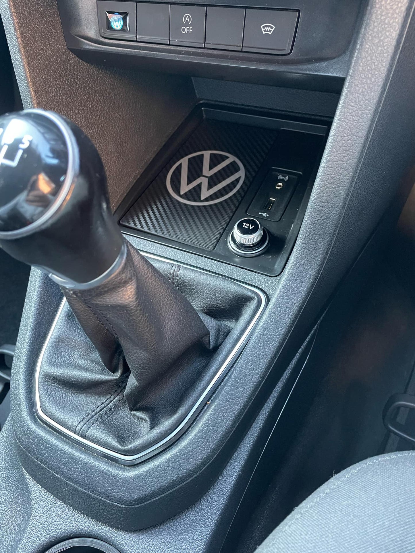4 Part Carbon Fibre Cupholder set