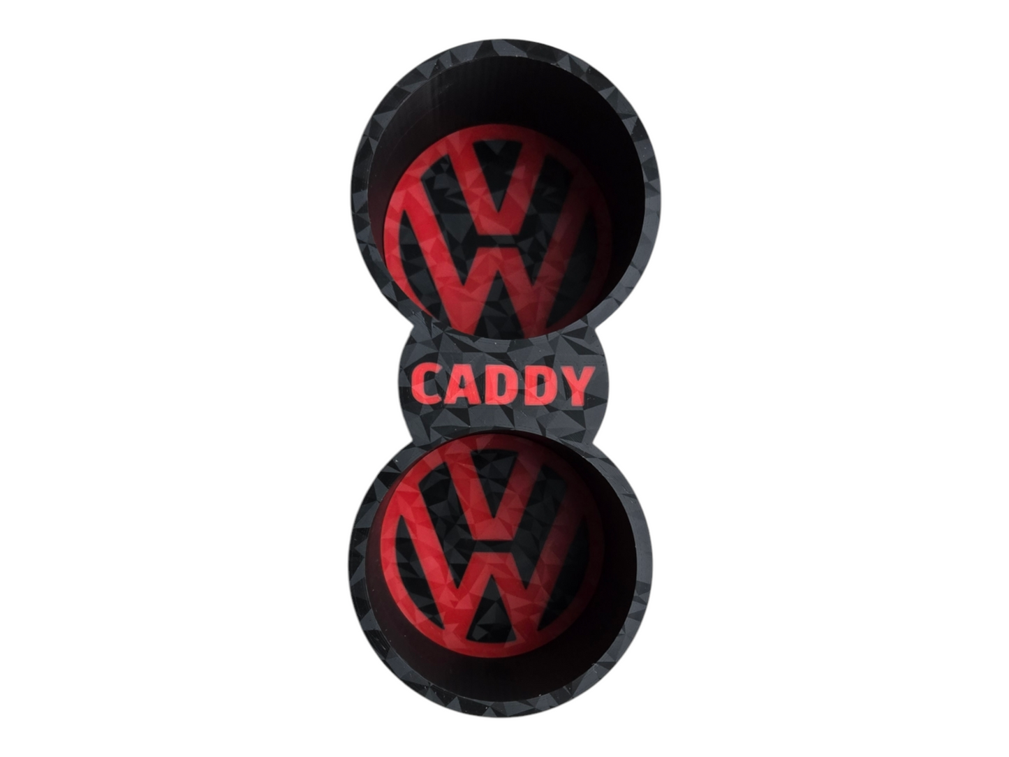 Caddy or Touran cupholder + coin tray in POE effect
