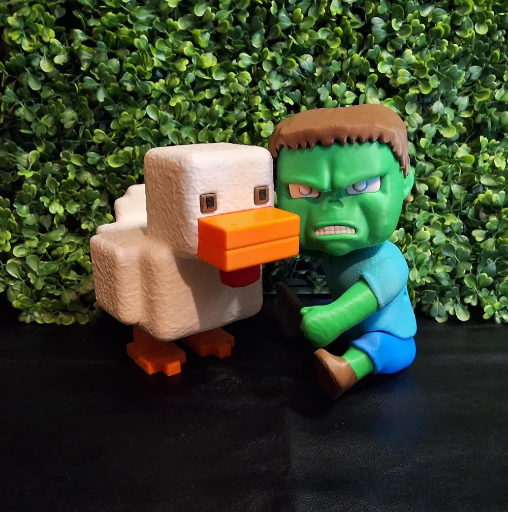 Chicken Jockey with chicken