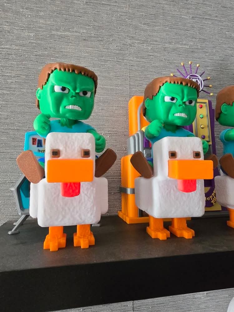 Chicken Jockey with chicken